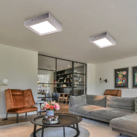 10x 6W LED Pannello 120 X 120mm Faretto Da Incasso Luce Da Incasso Bia
