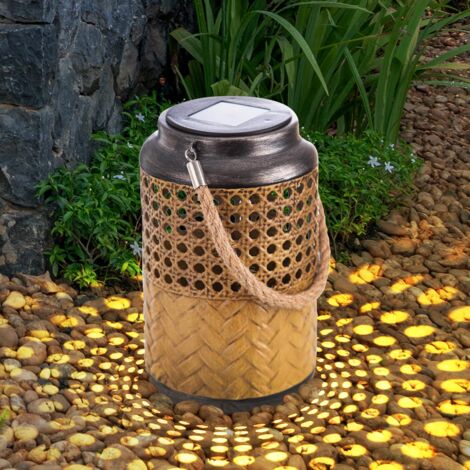 Lanterna Solare Da Esterno Lanterna Solare Da Esterno Boho Decorativa Per Giardino Esterno Sospesa Led Dxh 12x16 Cm 82349461