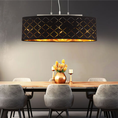 Eglo Perpigo Lampada A Sospensione 1 Fiamma, Acciaio Nero, 16,5 Cm, Con Lampadina LED GU10 Inclusa, Per Sala Da Pranzo O Soggiorno - 2