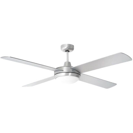 Ventilatore da soffitto con telecomando Ventilatore estate inverno Telecomando luce ventilatore, timer a 5 livelli, commutabile separatamente, 2x E27, D 132 cm