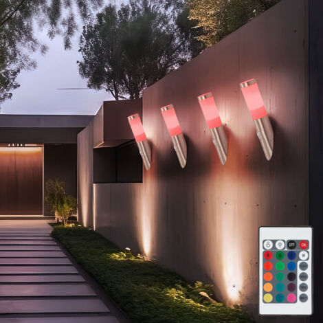 AVANLO Lampada Da Parete A LED Con Sensore Di Movimento E Telecomando, Ricaricabile USB, Wireless, 2 Pezzi, Colore Nero, Per Interni