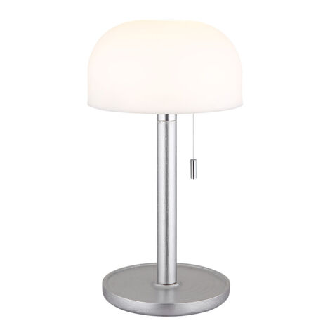 Lampada da tavolo plastica trasparente, LED