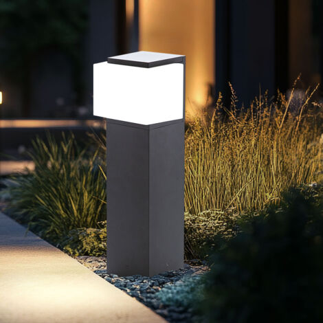 HOMEGARDEN - Lampada Da Terra Kurt, Antracite, 3000k, L85xh650xp85mm