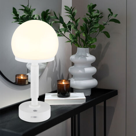 Lampada A Fungo LED LOGT Arancione, Da Tavolo, Ricaricabile, Con Tre Tonalità Di Luce (calda, Neutra, Fredda), Dimmerabile A Tocco, Decorativa Per Camera E Ufficio