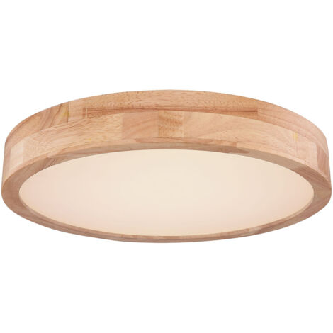 Globo - plafoniera - Rainer - naturale - metallo - Ø 40cm - LED - (1/5)