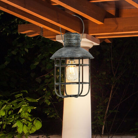 Lampada solare lanterna da esterno Lampada a LED a sospensione da Lampada solare lanterna da esterno Lampada a LED a sospensione da