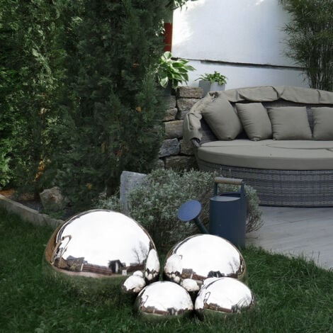 Sfera In Plastica Per Esterno Acrilux Fumè 30 Cm - Foto 2