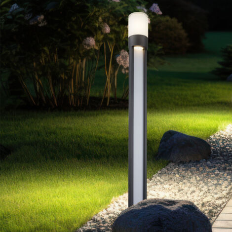 KAILI Tavolino Esterno In Alluminio Pressofuso – Rotondo 60 Cm, Nero, Con Ripiano, Per Patio E Piscina