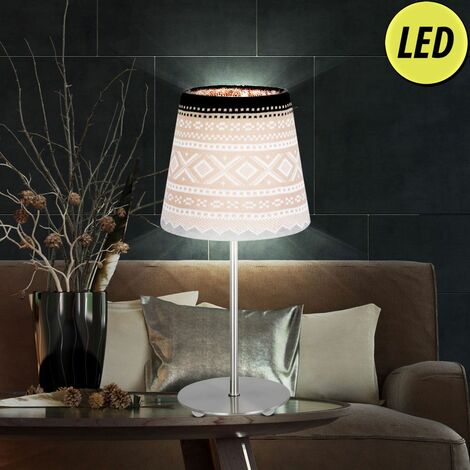 Lampada da Scrivania Comodino Notturna alta Illuminazione a Led Design  Moderno - - LAMPADE DA TAVOLO E LUCI NOTTURNE