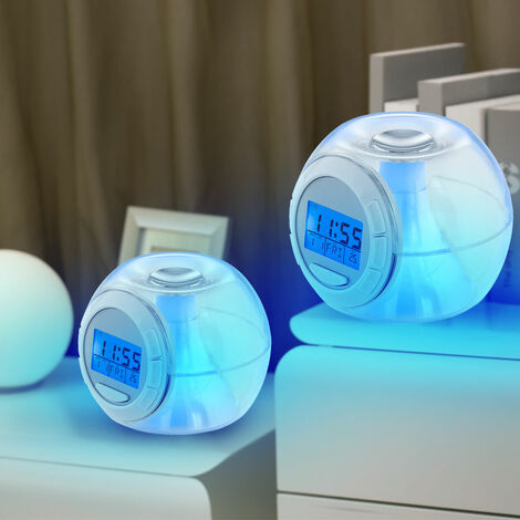 YsyYey Sveglia digitale, sveglia a LED con schermo, allarme extra forte (95 DB) per chi dorme profondamente, sveglia da comodino collegabile alla presa, con luce notturna, porta di ricarica USB e