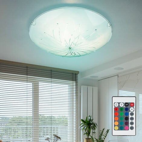 Plafoniera led 70w rotonda cerchio lampadario con telecomando luce  dimmerabile bianco naturale calda design moderno