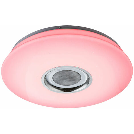 Lampada da soffitto a LED Bluetooth con telecomando RGB Music Rhythm Lampada  che cambia colore, dimensioni