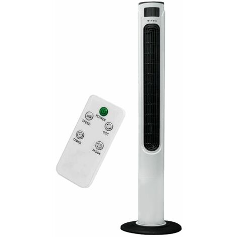 DCG Ventilatore a Colonna Torre con Telecomando oscillazione Timer