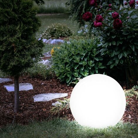 Set di 3 LED solare luce esterna IP44 giardino Lampada cambia