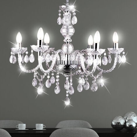 Soffitto lampadario LED - appeso - pendolo - lampada design luce soggiorno  - pranzo - lampadario stanza lustro illuminazione cristallo -decor