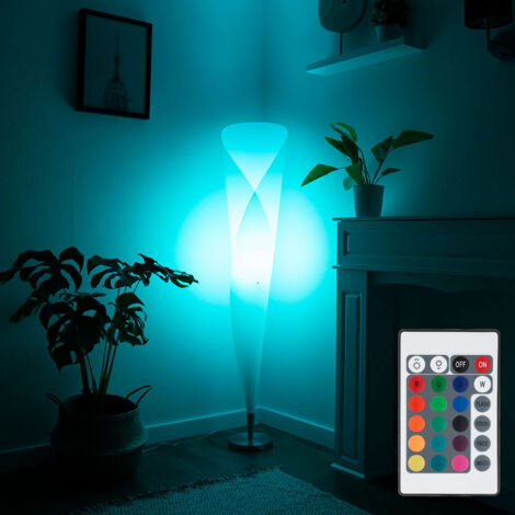 Lampada Da Terra LED Dimmerabile Amdelne 156cm - Telecomando E App - RGB E Luce Bianca - Foto 3