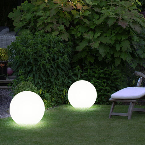 Lampada Solare Da Giardino A Palo Con Globo Di Vetro Sfaccettato E Luce Led, Impermeabile - Foto 4