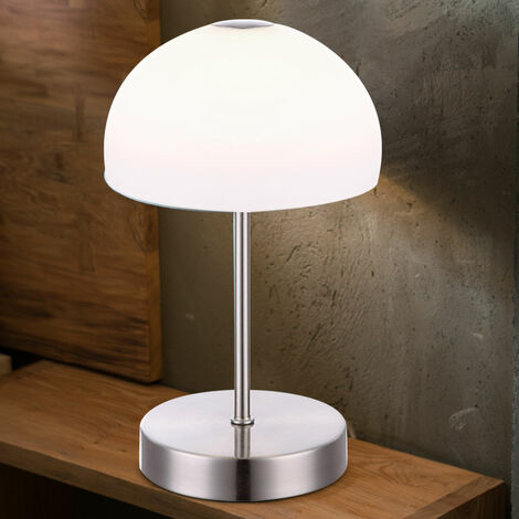 Lampada da comodino a LED in vetro, illuminazione della camera da letto del  soggiorno, lampada da