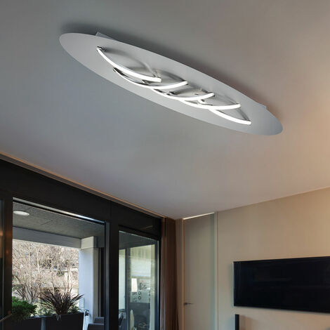 Plafoniera LED bianco caldo Lampada da soggiorno moderna