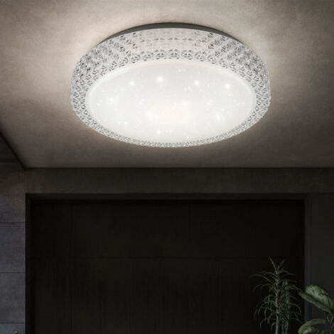 Plafoniera LED Rotonda Cielo Stellato 12W 4000K – BRILONER 3320016