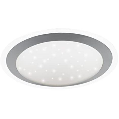 Plafoniera con cielo stellato Lampada da soffitto a LED Lampada da camera da letto LED, metallo acrilico, 11W 700Lm bianco caldo, DxH 34x8,5 cm (1/4)