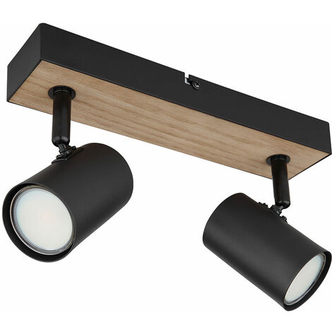 HOMCOM Lampadario Rustico In Acciaio Nero Intrecciato – 5 Luci Regolabili E14, Altezza Regolabile, Stile Country
