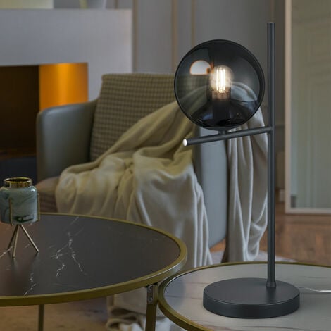 Lampada da tavolo fumo lampada da comodino lampada da tavolo sfera