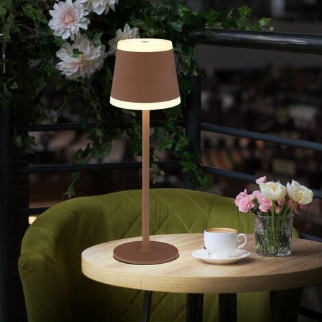Lampada da tavolo lampada da tavolo per esterni LED bianco touch