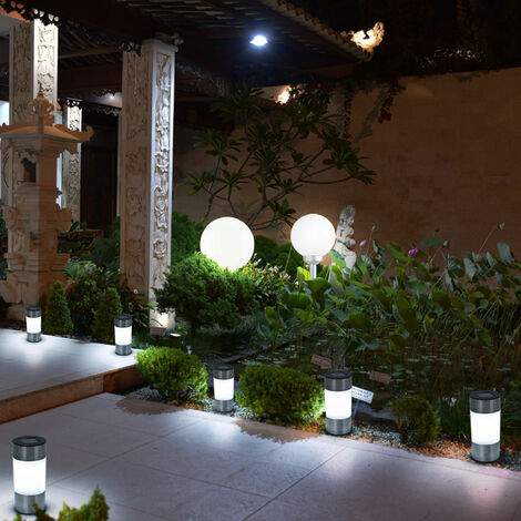 Lampada a sfera a luce solare da giardino Sfera solare a LED per