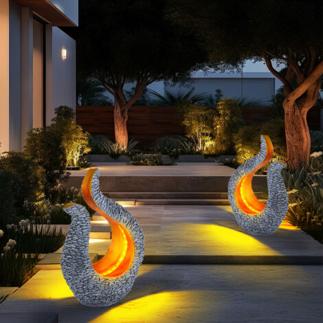 Lampada Solare Da Prato, Lampada Decorativa Da Giardino, Luce Solare Da Esterno Impermeabile Per Vialetti Prato Patio Giardino Lampada A Forma Di Gufo Bianca 86427762