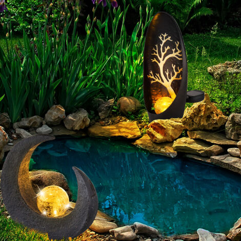 Statuetta a forma di drago a energia solare, in resina, decorazione per esterni, con lampada solare, per balcone, giardino, prato, sentiero e decorazione da cortile