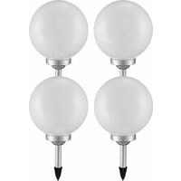 Luci Per Sentieri Set Sfere Luminose 4 Globi Da Esterno Illuminazione - Foto 4