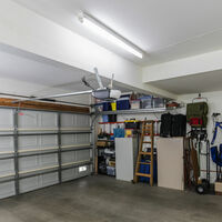 Lampada LED resistente all'umidità 120 cm plafoniera LED bianca fredda per officina, collegamento in serie fino a 8 pezzi, tubo IP65, 36W 4320 lm 6400K, LxPxH 120x6,5x5,8 cm