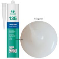 Ramsauer 135 Objektbau Silikon Fugen Dichtstoff 310ml Kartusche transparent