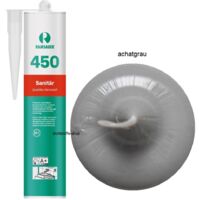 Ramsauer 450 Sanitär Silikon Fugen Dichtstoff 310ml Kartusche achatgrau