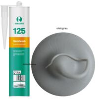 Ramsauer 125 Handwerk Neutral Silikon Dichtstoff 310ml Kartusche steingrau
