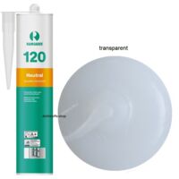 Ramsauer 120 Neutral Fenster Silikon Fugen Dichtstoff 310ml Kartusche transparent