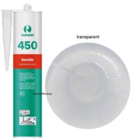 Ramsauer 450 Sanitär Silikon Fugen Dichtstoff 310ml Kartusche transparent