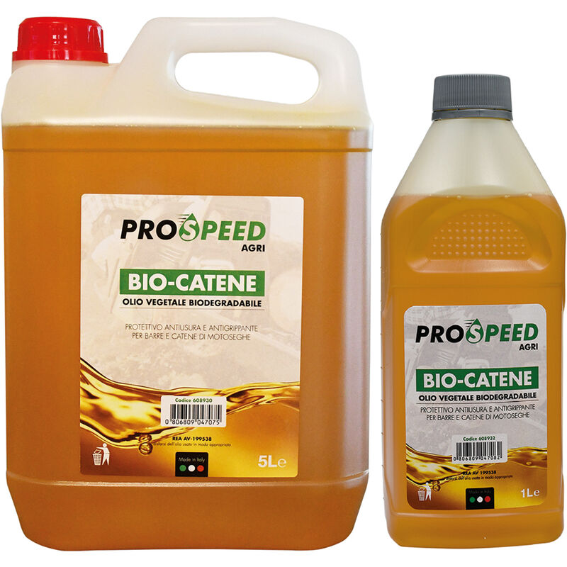 Olio Lubrificante per Catena Motosega NEW BIOFIL 70S 5 Lt