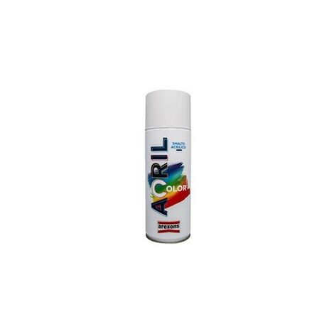 Arexons VERNICE SPRAY ML.400 ACRILCOLOR Bianco lucido RAL 9010 LedLeds