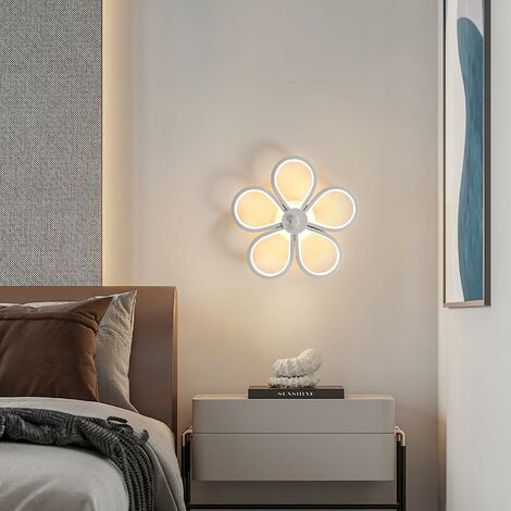 Plafonnier LED Design moderne Forme de fleur créative Lampe de