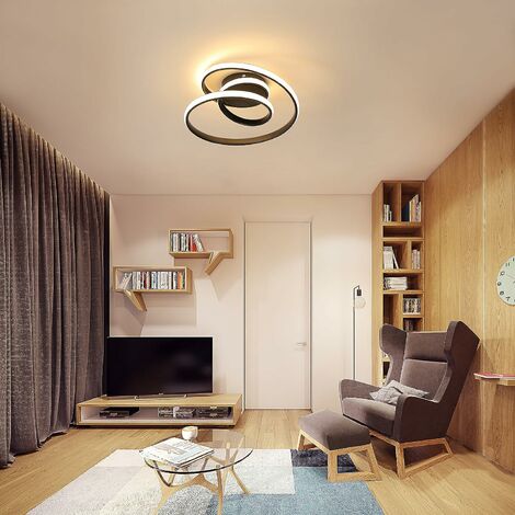 Plafonnier LED moderne en cristal design créatif pour salon chambre
