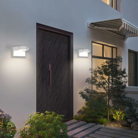 Applique murale longue LED etanche, eclairage exterieur, lampe decorative,  moderne, ip65, jardin, villa, balcon, 110 V, 220V