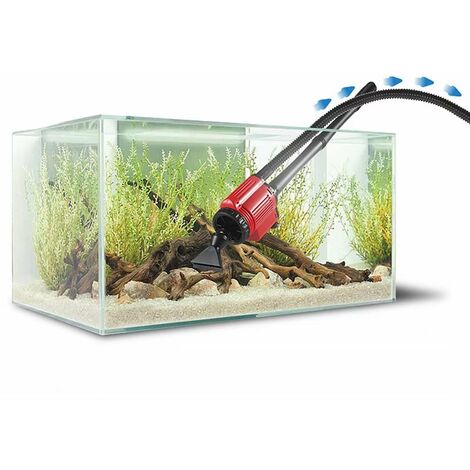 Elektrische Aquarium Pumpe Wasserwechsel Bodenreinigung Mulmsauger  Kiesreiniger