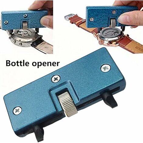 1 X Uhr Rückschale Öffner Schlüssel Verstellbar Entferner Werkzeug für Akku