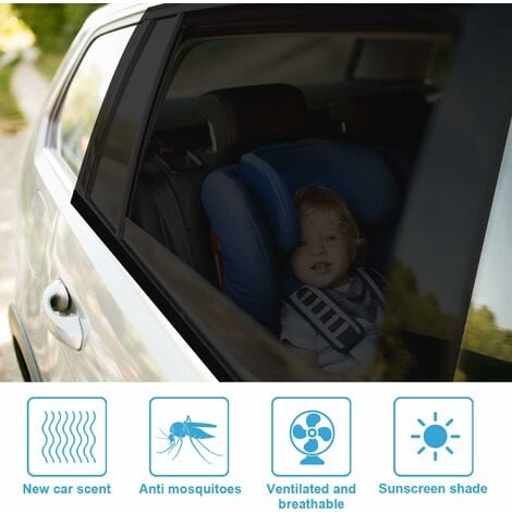 Baby-Auto-Sonnenschutz Auto-Sonnenschutz mit zertifiziertem UV-Schutz,  universelles Auto-Sonnenschutz-Autonetz, für Babys, Kinder