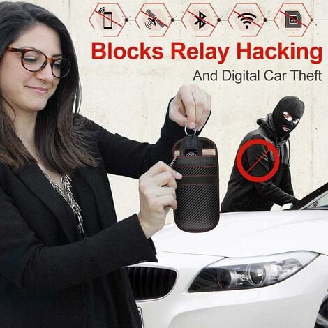 Keyless Go Schutz Autoschlüssel Tasche RFID Signal Blocker