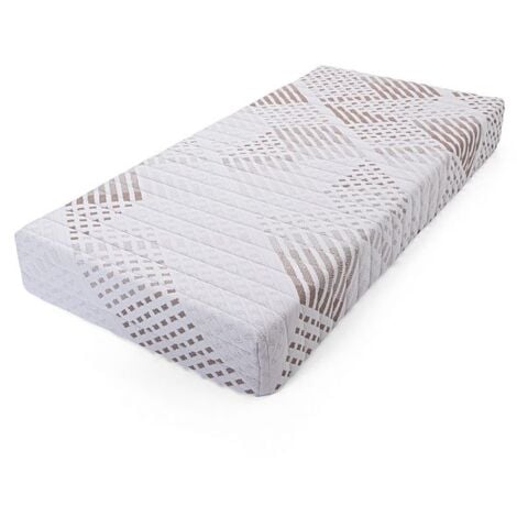 FOAMEX 25 Recon Foam Mattress, Firm Comfort, Cleanable Cover, Silent, No Springs, 25cm - 3FT Single