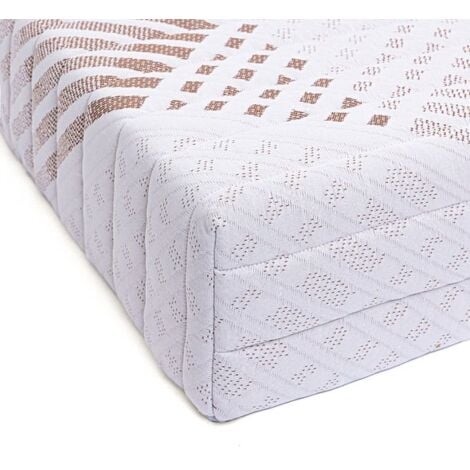 FOAMEX 25 Recon Foam Mattress, Firm Comfort, Cleanable Cover, Silent, No Springs, 25cm - 3FT Single