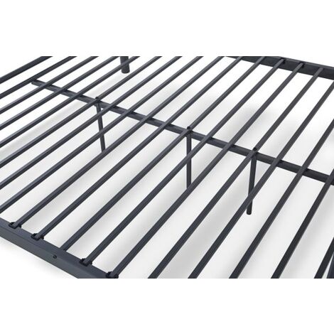 Palmdale Metal Triple Sleeper Bunk Bed, Single / Double (Frame Only) - Silver